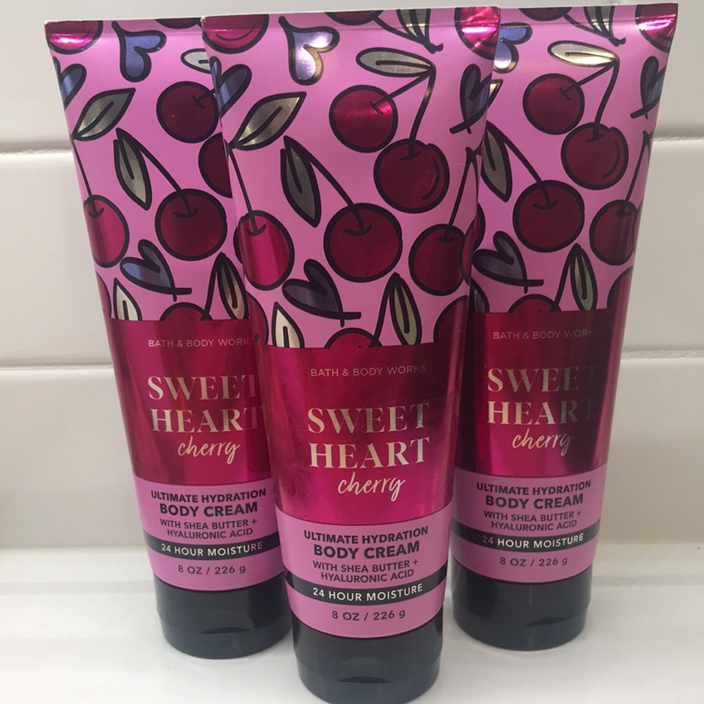 NWT!BBW Sweetheart 🍒 Cherry Ultimate Hydration Body Cream